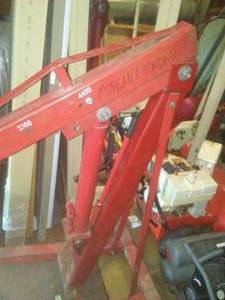 4400 pound Engine Hoist, Hydraulic Lift