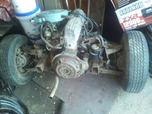 Motor and Front End for 1980 Datsun Nissan Truck