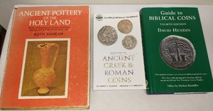 3 Reference Books - Ancient Pottery of the Holy Land