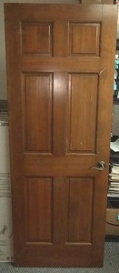 Solid Core door with lever handle.