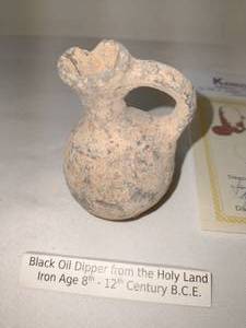 Black Oil Dipper Pottery.