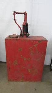 Vintage Oil Tank & Pump