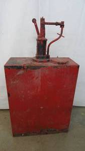 Vintage Oil Tank & Pump