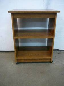 Wooden Stand on Casters