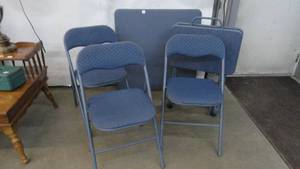Folding Table & Chairs