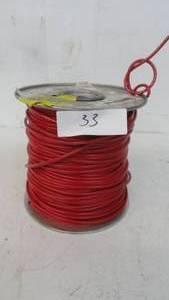 Wire CUMTWSTR 12 RED 500 Tinned Copper