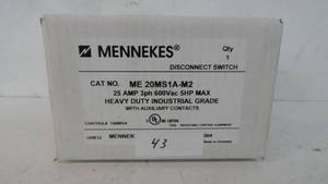 MENNEKES Disconnect Switch