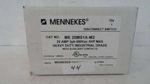 MENNEKES Disconnect Switch