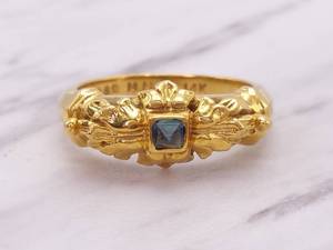 lot 52 image: Artistic Metropolitan Museum of Art Fancy Limited Edition Ring in 14k Yellow Gold $1250 Retail