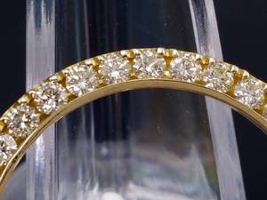 lot 13A image: 4.00 Carat High-Grade Diamond and 14k Yellow Gold Bezel for a 36mm Rolex $6,200