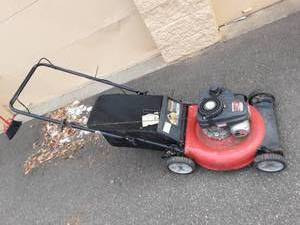 Yard Machines 21 Mulching Mower Has Compression