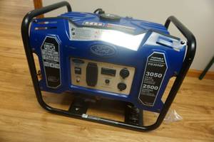 lot 3 image: Ford Model FG3050P Portable Gas Powered Generator