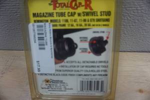 lot 15 image: Outdoor Connections Remington Shotgun Magazine Tube Cap With Swivel Stud