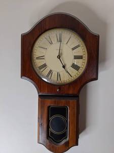 lot 127 image: Verichron Wall Clock
