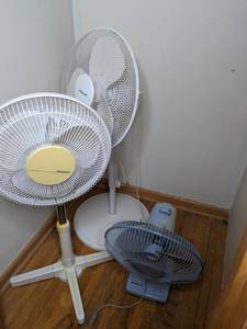 lot 93 image: Lot of Three Fans