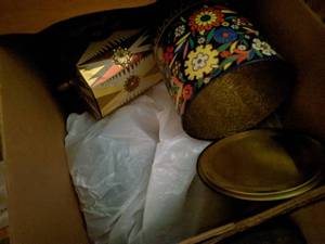 lot 87 image: Classy Canisters and Electronics