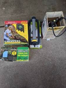lot 228 image: Landscape Edging, Sprinkler and Stain Sprayer