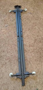lot 59 image: Metal Bed Frame on Wheels
