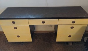 lot 27 image: Retro Office Desk