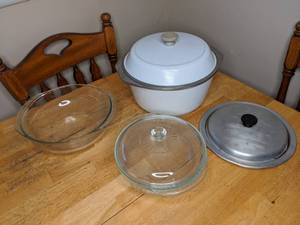 lot 205 image: Assorted Casserole Dishes
