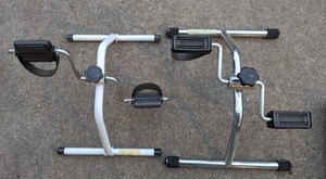 lot 231 image: Two Sets of Under Desk Bike Pedal Exercisers