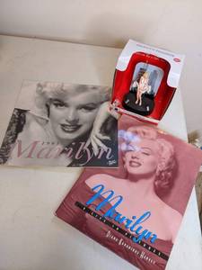 lot 219 image: Marilyn Monroe Book, Calendar and Ornament