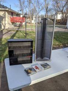 lot 275 image: (2) CD Towers & Assorted CDs