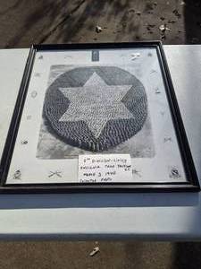 lot 282 image: 6th Division, Living Insignia - Collectible Photo by E.O. Goldbeck