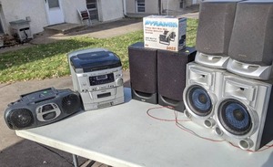 lot 317 image: Lot of Stereo Equipment - see photos