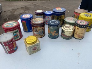 lot 381 image: Hey, Look, More Tins