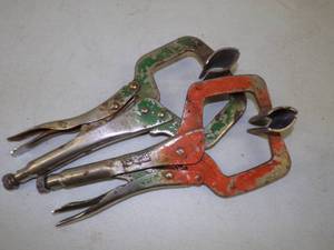 lot 10 image: Pair of Pipe Vise Grips