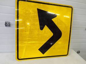 lot 44 image: Corner Sign Metal Sign