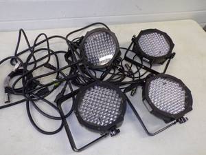 lot 53 image: Set of 4 DJ LED Lights