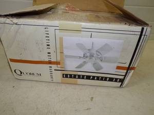 lot 75 image: Ceiling Fan still in box