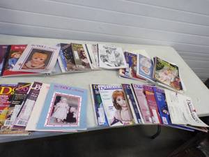 lot 102 image: Vintage Doll Magazines