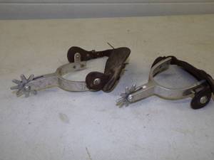 lot 118 image: Pair of Spurs