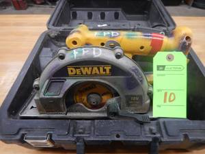 Dewalt 18v Metal Cutting Saw, Charger and Case