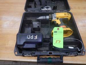 Dewalt 18v Drill and Charger