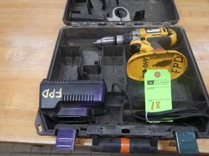 Dewalt 18v Drill and Charger