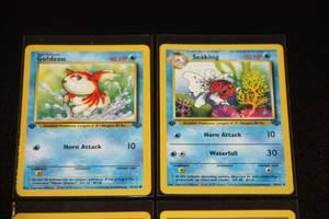 1999 Pokemon Base Set 1st Edition Card Lot Misc  4 Cards