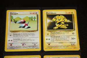 1999 Pokemon Base Set Card Lot  4 Cards