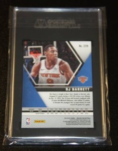 2019-20 Mosaic RJ Barrett SGC 9 Rookie Card