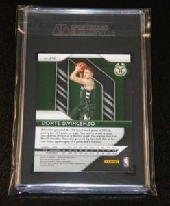 2018-19 Prizm Donte DiVincenzo SGC 8.5 Rookie Card