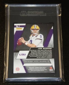 2020 Chronicles Joe Burrow SGC 9.5 Rookie Card