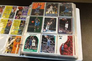 High Quality Basketball Card Lot in Binder