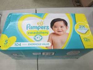 Pampers 104 ct Size 5 Diapers...