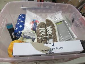 Tote of Assorted Returned Items...
