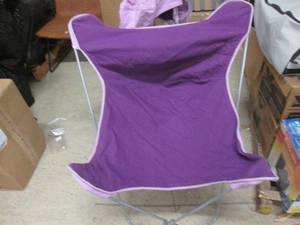 2 Violet Collapsible Sling Chairs...