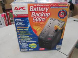 APC Battery Backup 500 VA...