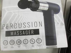 Percussion Massager open box...